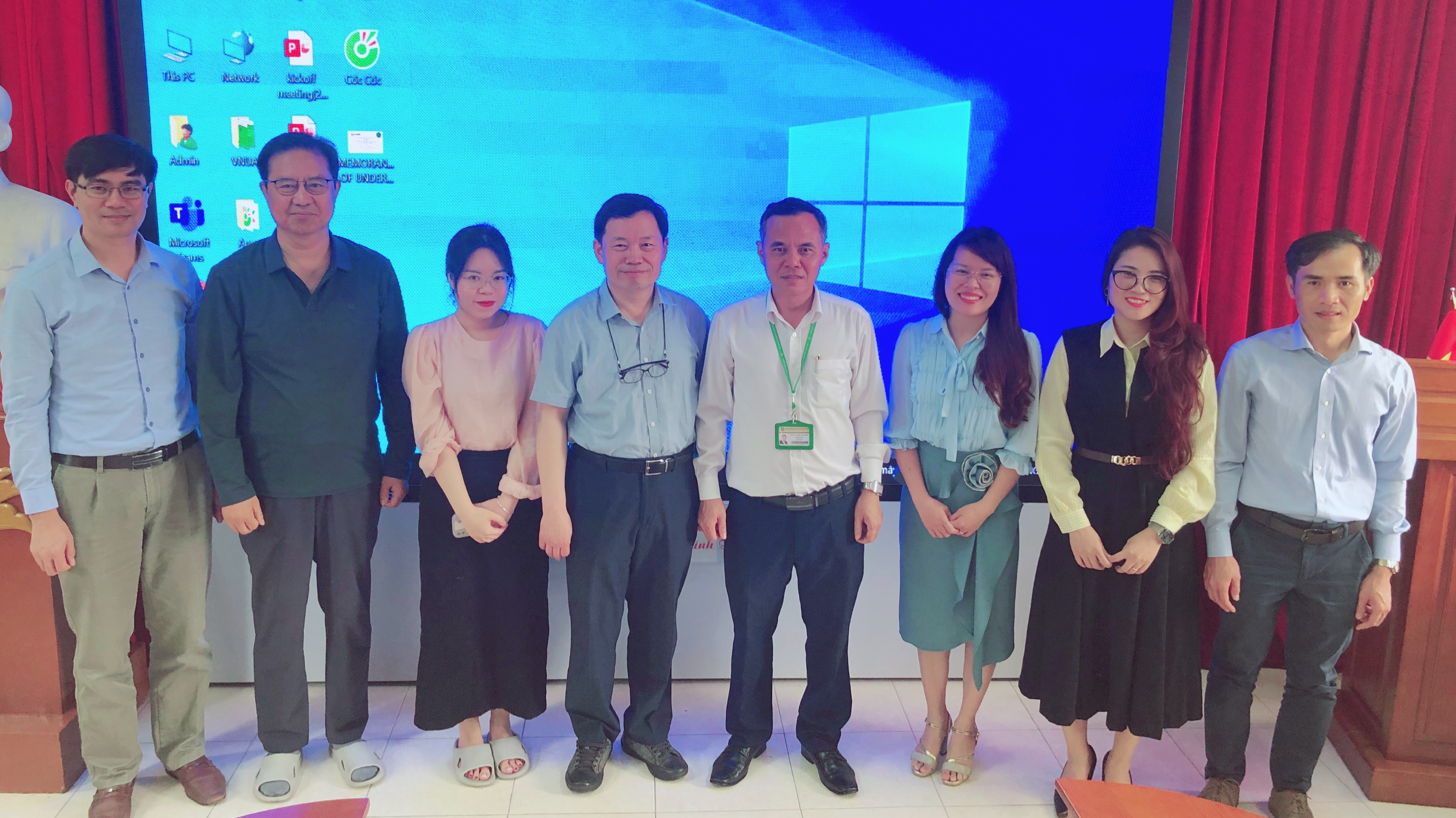 Thảo luận phương án hợp tác với VNUA FAS và VKLI